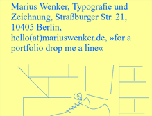 Tablet Screenshot of mariuswenker.de